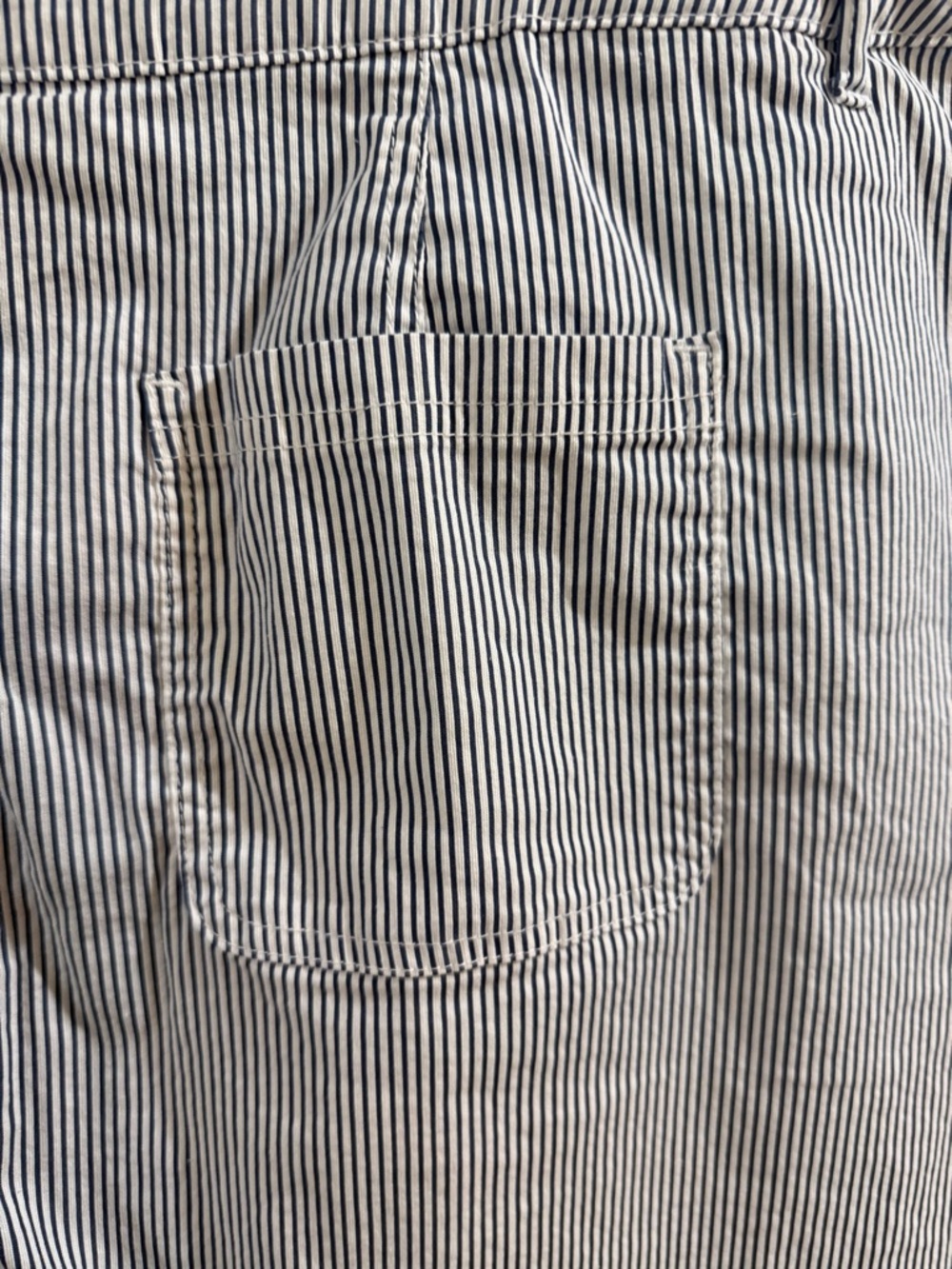 Karen Scott Navy and White Striped Women’s Skort - Picture 8 of 9
